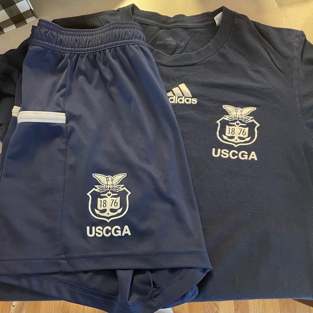 US Coast Guard Academy T-Shirt/Shorts Set